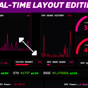 FluxDash - Real-time Layout editing